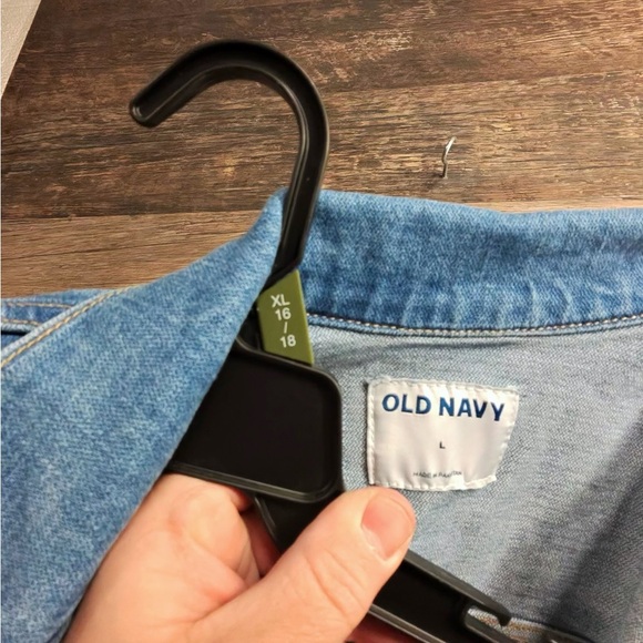 Old Navy Light Blue Jean Jacket - Picture 11 of 11